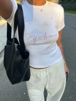 Djerf Avenue Angel T-Shirt Clearance