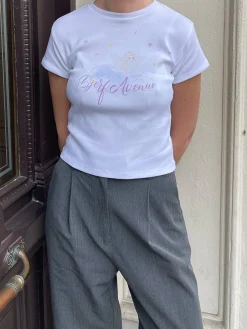 Djerf Avenue Angel T-Shirt Clearance