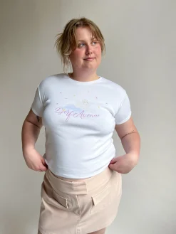 Djerf Avenue Angel T-Shirt Clearance