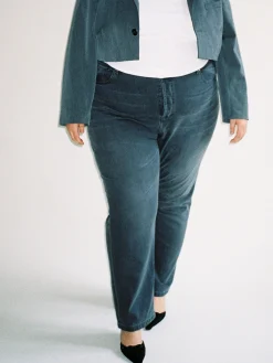 Djerf Avenue Avslappnade Jeans Gra Fashion