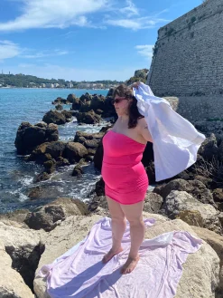 Djerf Avenue Baddrakt Guava Clearance