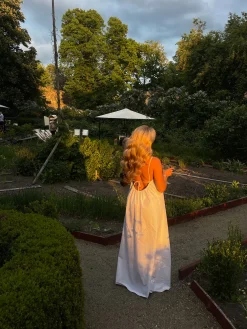 Djerf Avenue Breezy Klanning Vit Discount