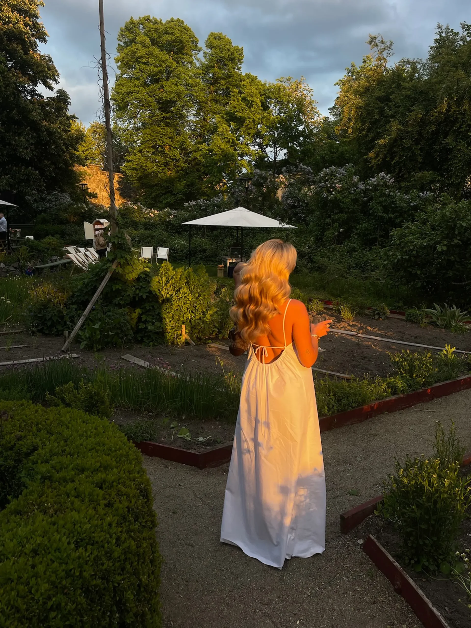 Djerf Avenue Breezy Klanning Vit Discount