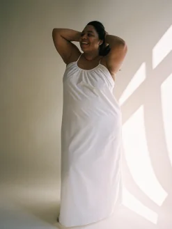 Djerf Avenue Breezy Klanning Vit Discount