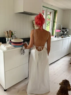 Djerf Avenue Breezy Klanning Vit Discount