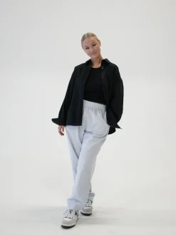 Djerf Avenue Breezy Pants Blue Stripe Hot