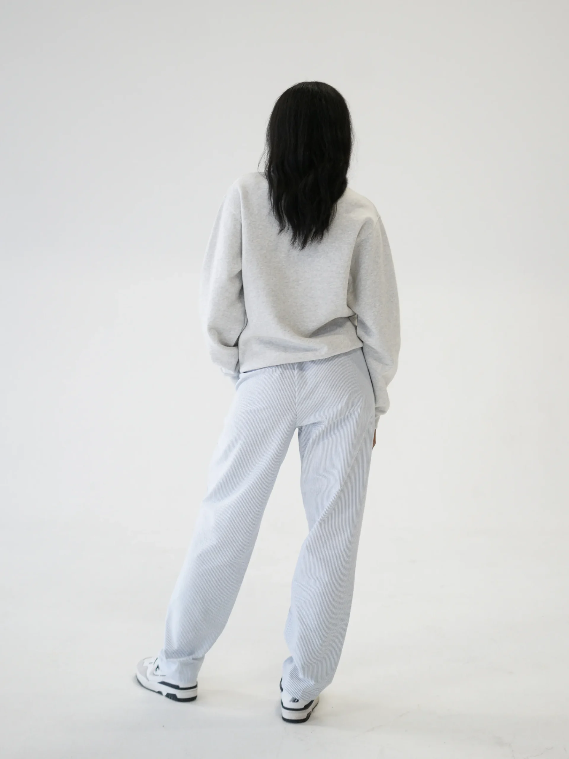 Djerf Avenue Breezy Pants Blue Stripe Hot