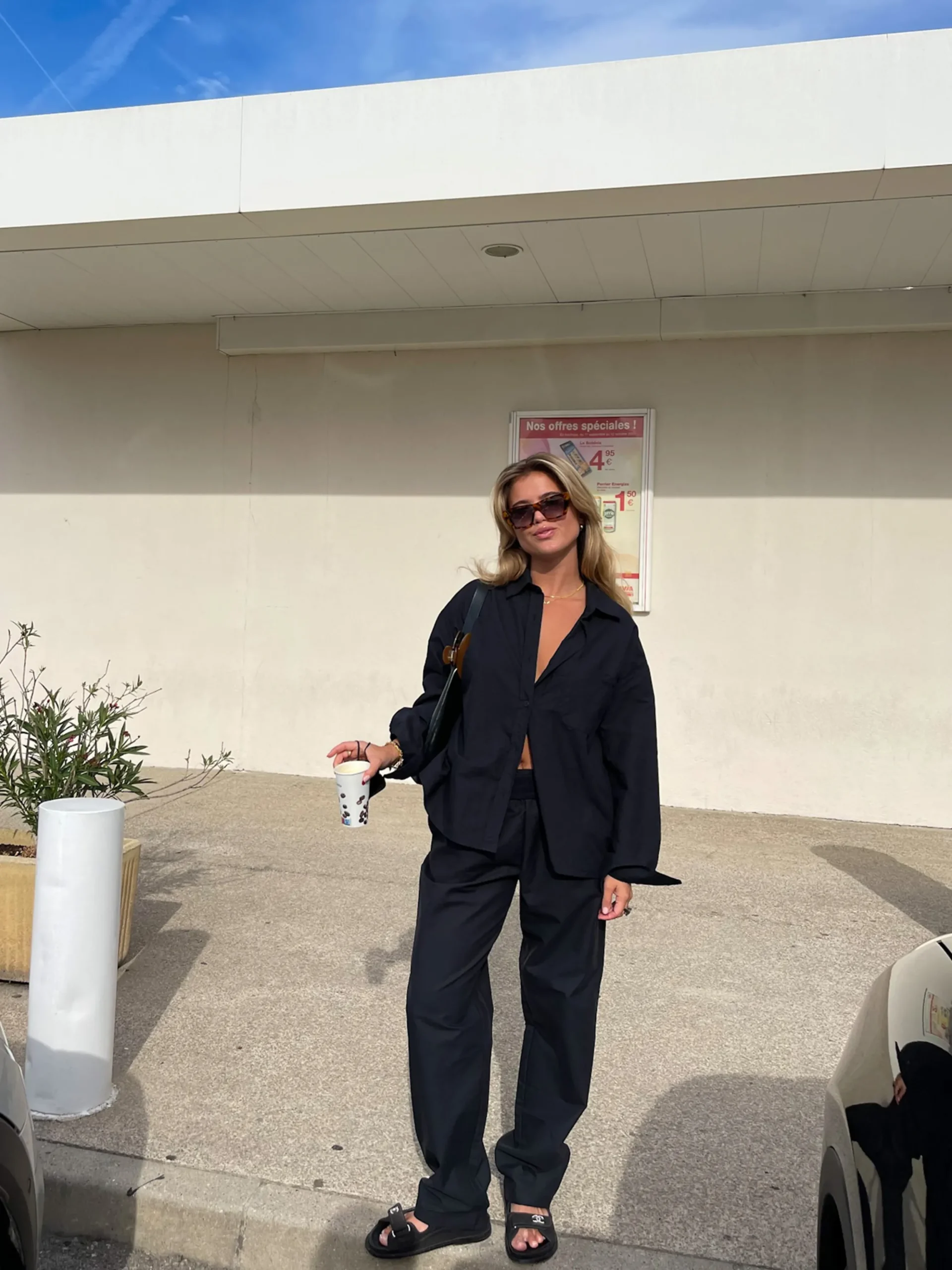 Djerf Avenue Breezy Pants Svart New