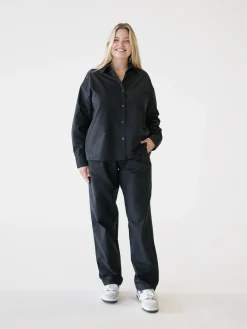 Djerf Avenue Breezy Pants Svart New