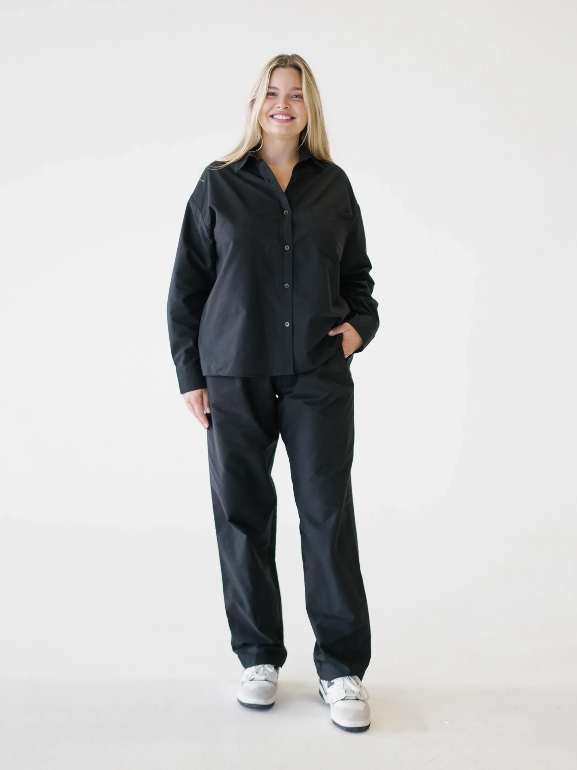 Djerf Avenue Breezy Pants Svart New