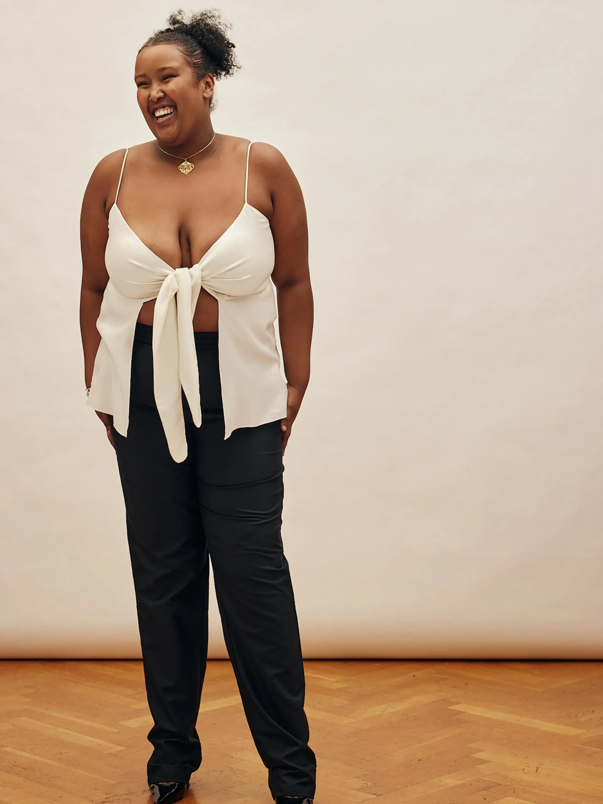 Djerf Avenue Breezy Pants Svart - Hog Clearance