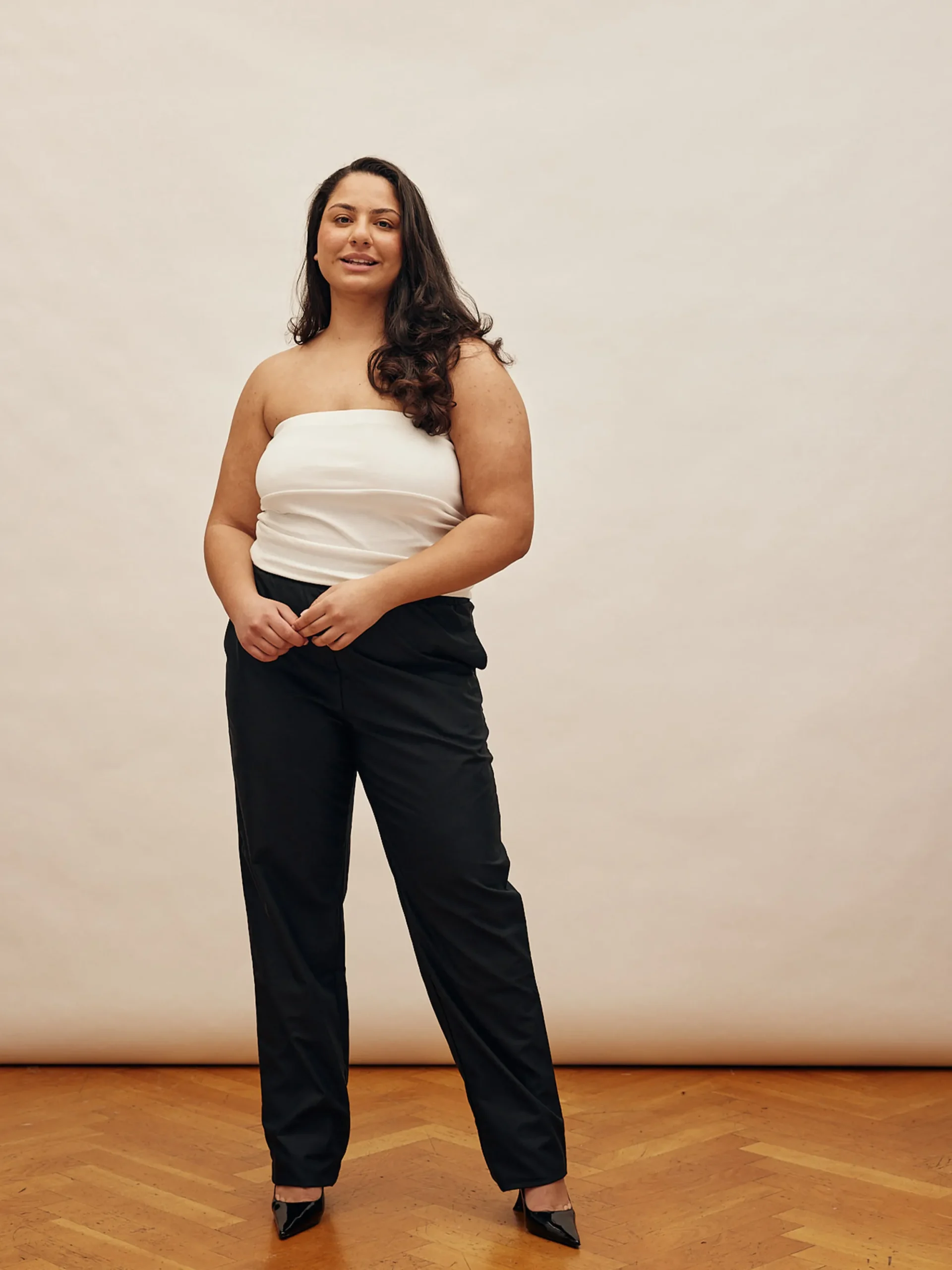 Djerf Avenue Breezy Pants Svart - Hog Clearance