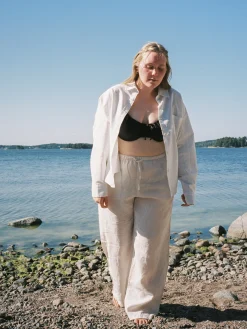 Djerf Avenue Breezy Shirt Rainbow Discount