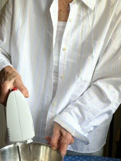 Djerf Avenue Breezy Shirt Rainbow Discount