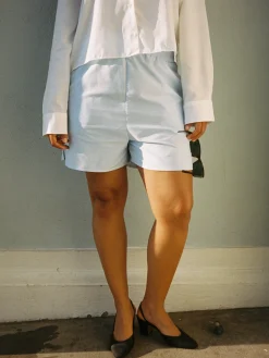 Djerf Avenue Breezy Shorts Bla Shop