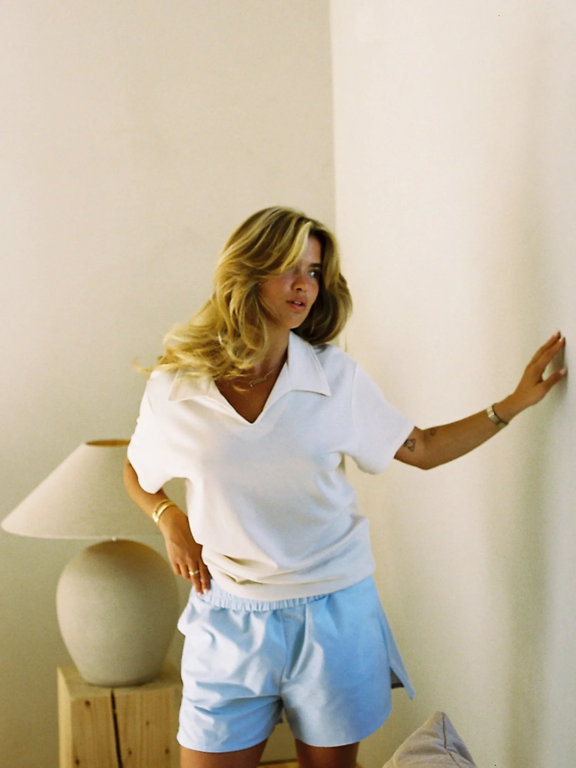 Djerf Avenue Breezy Shorts Bla Shop