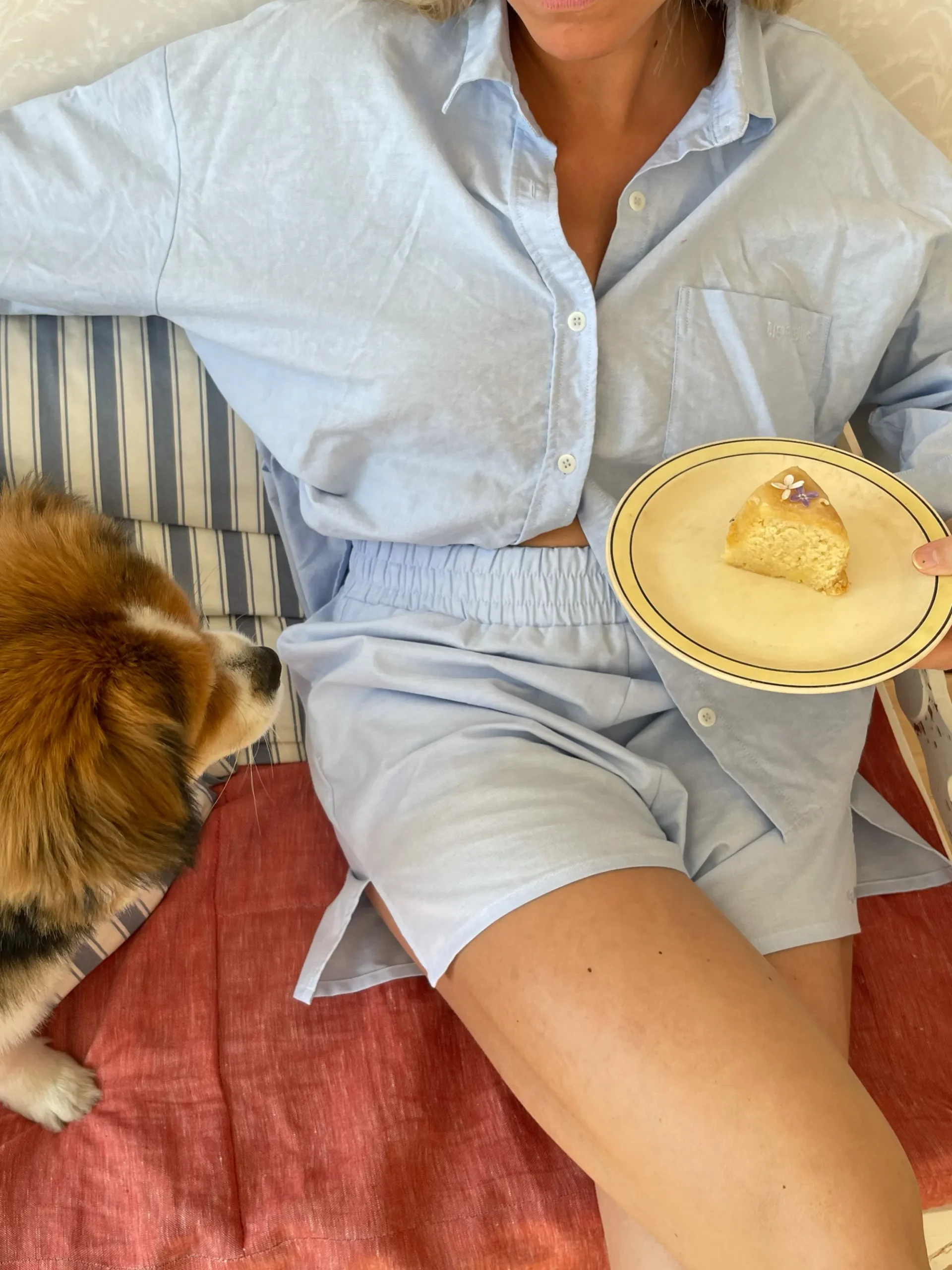 Djerf Avenue Breezy Shorts Bla Shop