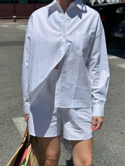 Djerf Avenue Breezy Shorts Rainbow New