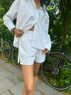 Djerf Avenue Breezy Shorts Rainbow New