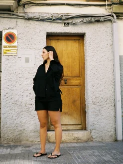 Djerf Avenue Breezy Shorts Svarta Best