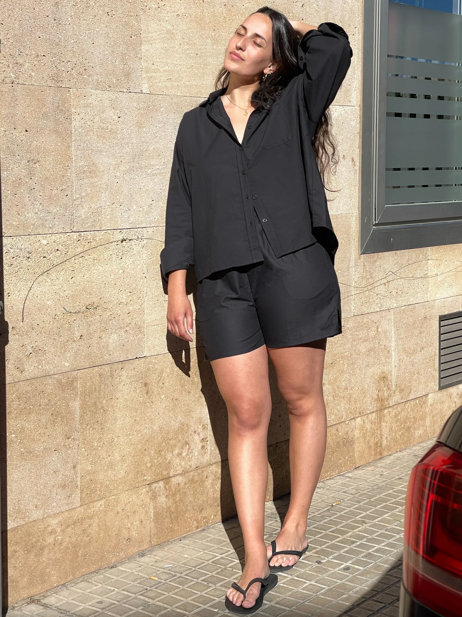 Djerf Avenue Breezy Shorts Svarta Best