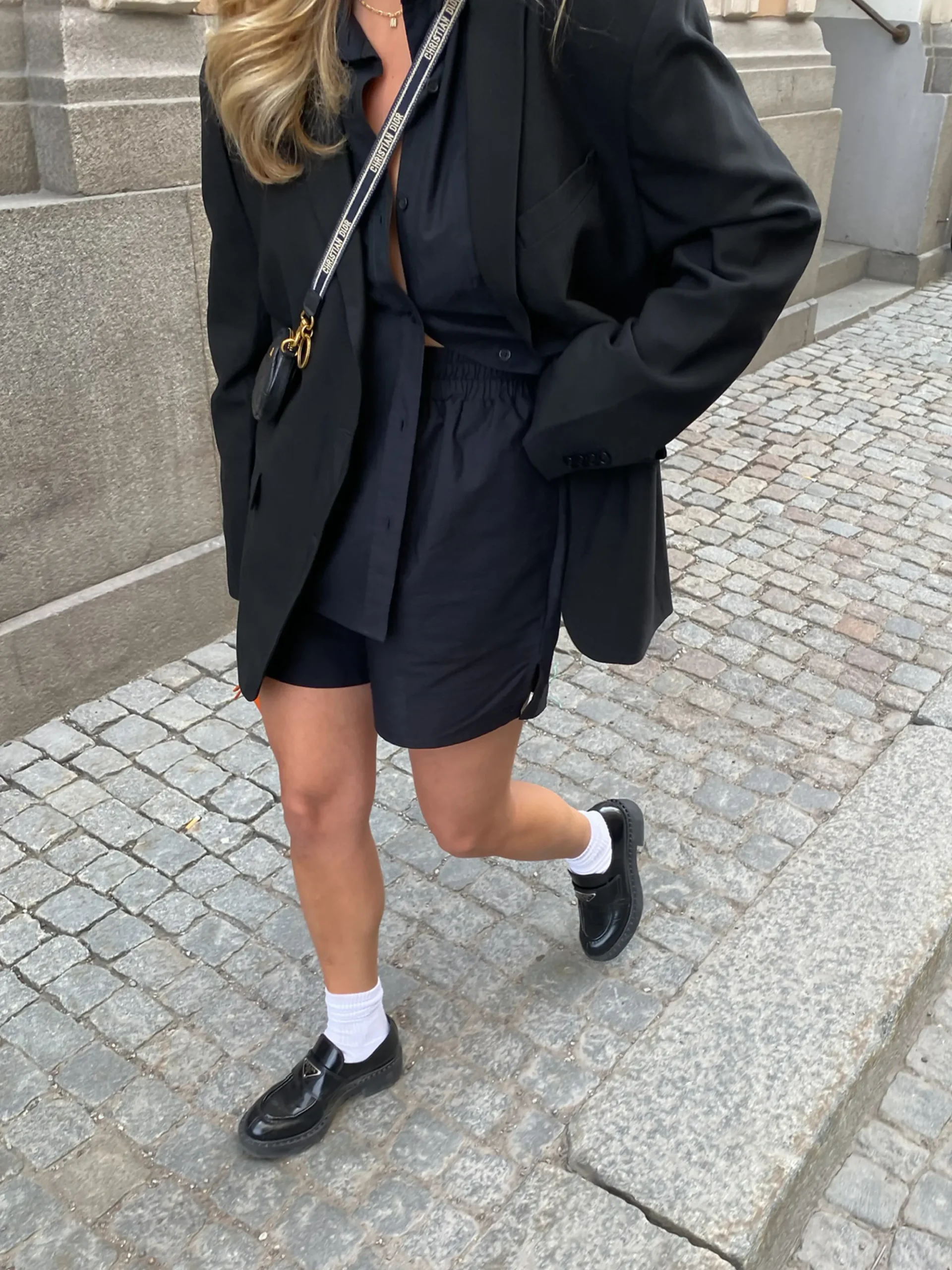 Djerf Avenue Breezy Shorts Svarta Best