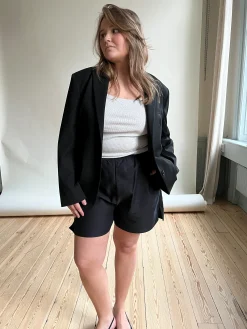 Djerf Avenue Breezy Shorts Svarta Best