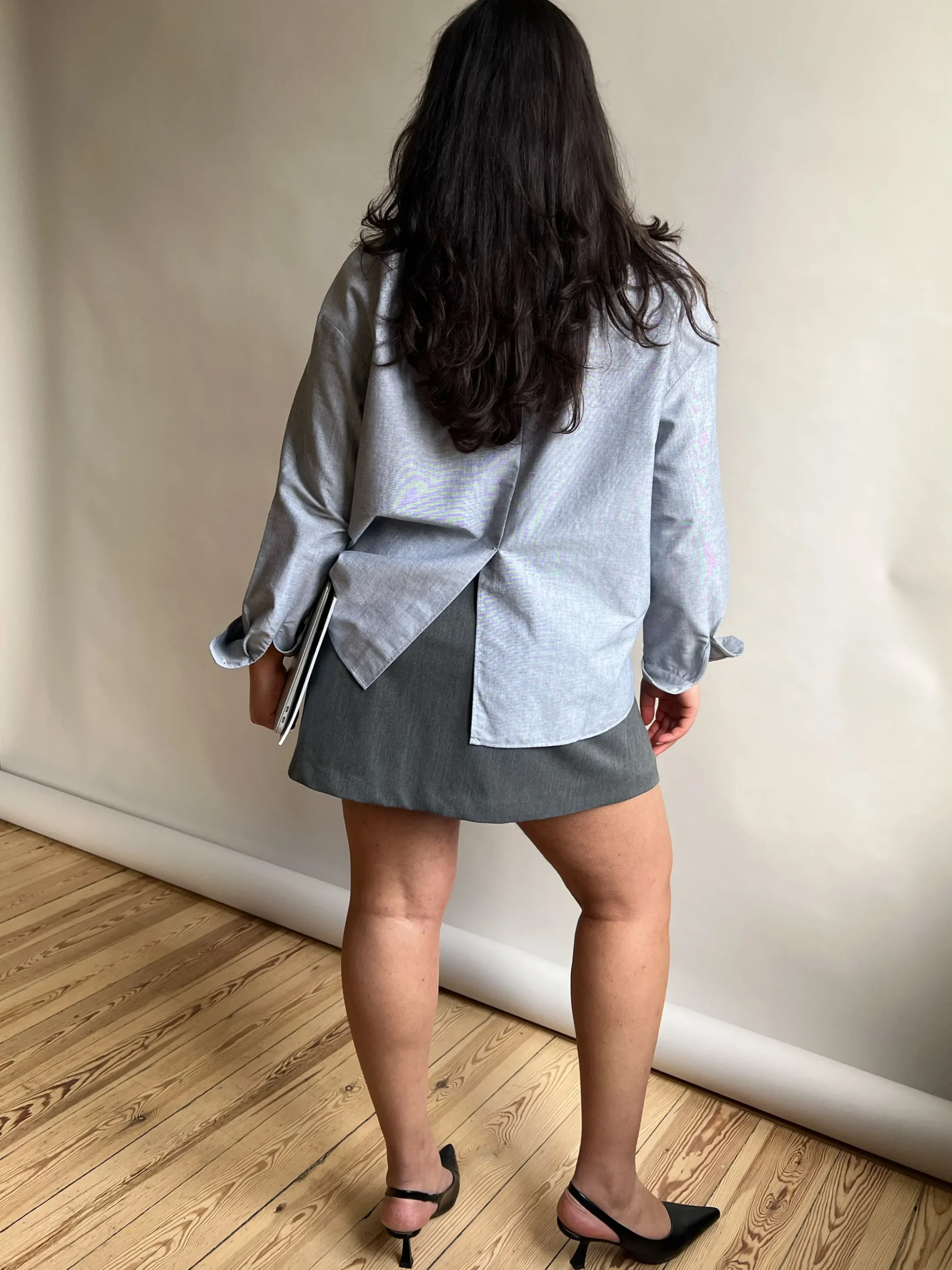 Djerf Avenue Breezy Skjorta Gra Discount