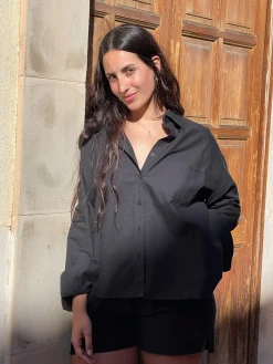 Djerf Avenue Breezy Skjorta Svart New