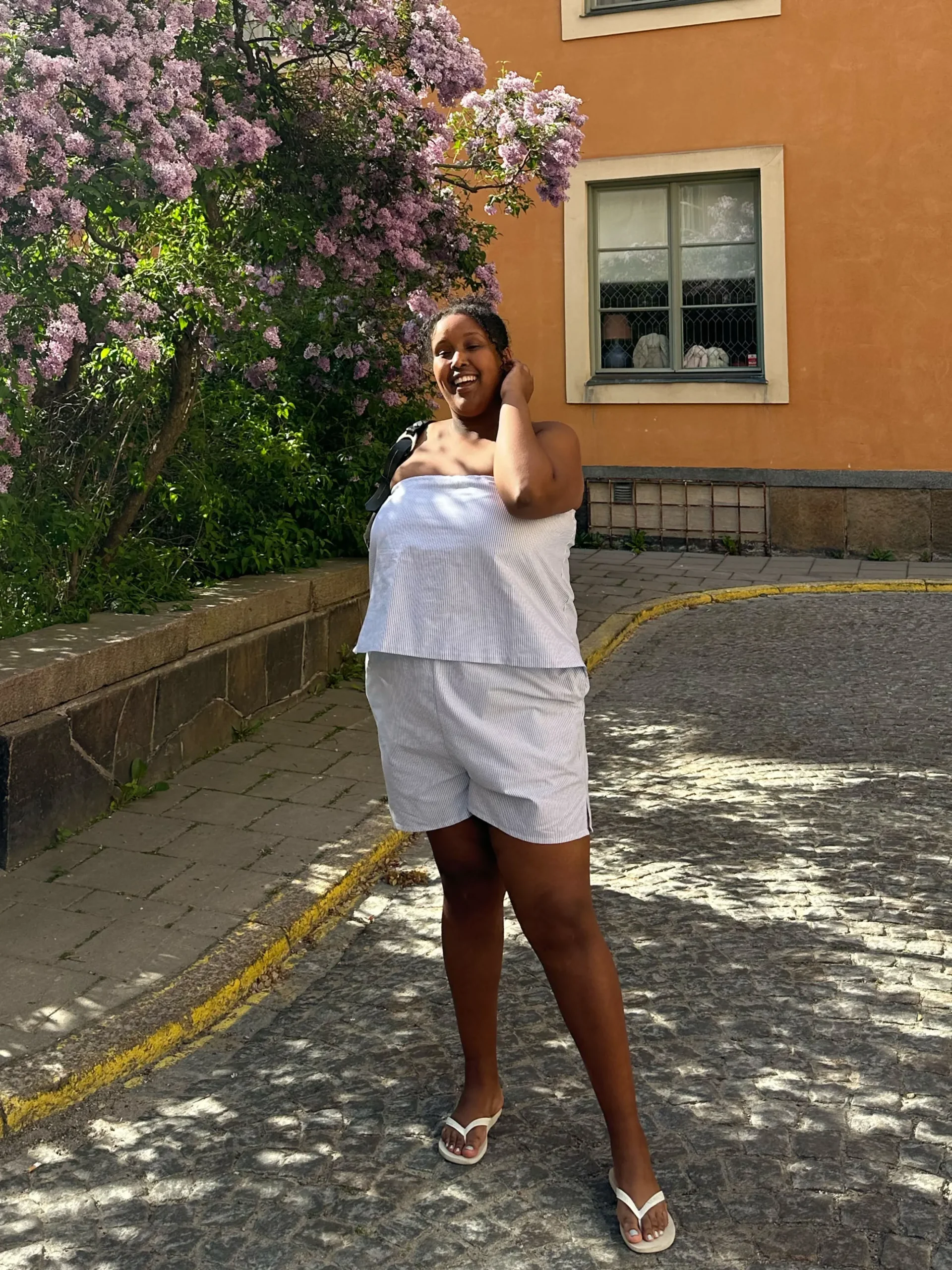 Djerf Avenue Breezy Tube Top Clearance