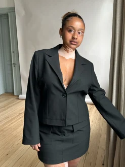 Djerf Avenue Dag-Till-Dag Blazer Svart Best