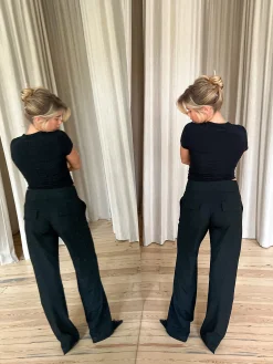 Djerf Avenue Dag-Till-Dag Byxor Svarta Hot