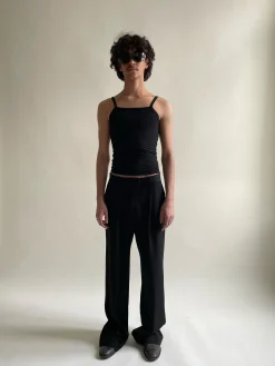 Djerf Avenue Daily Linne Svart Fashion