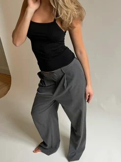 Djerf Avenue Daily Linne Svart Fashion