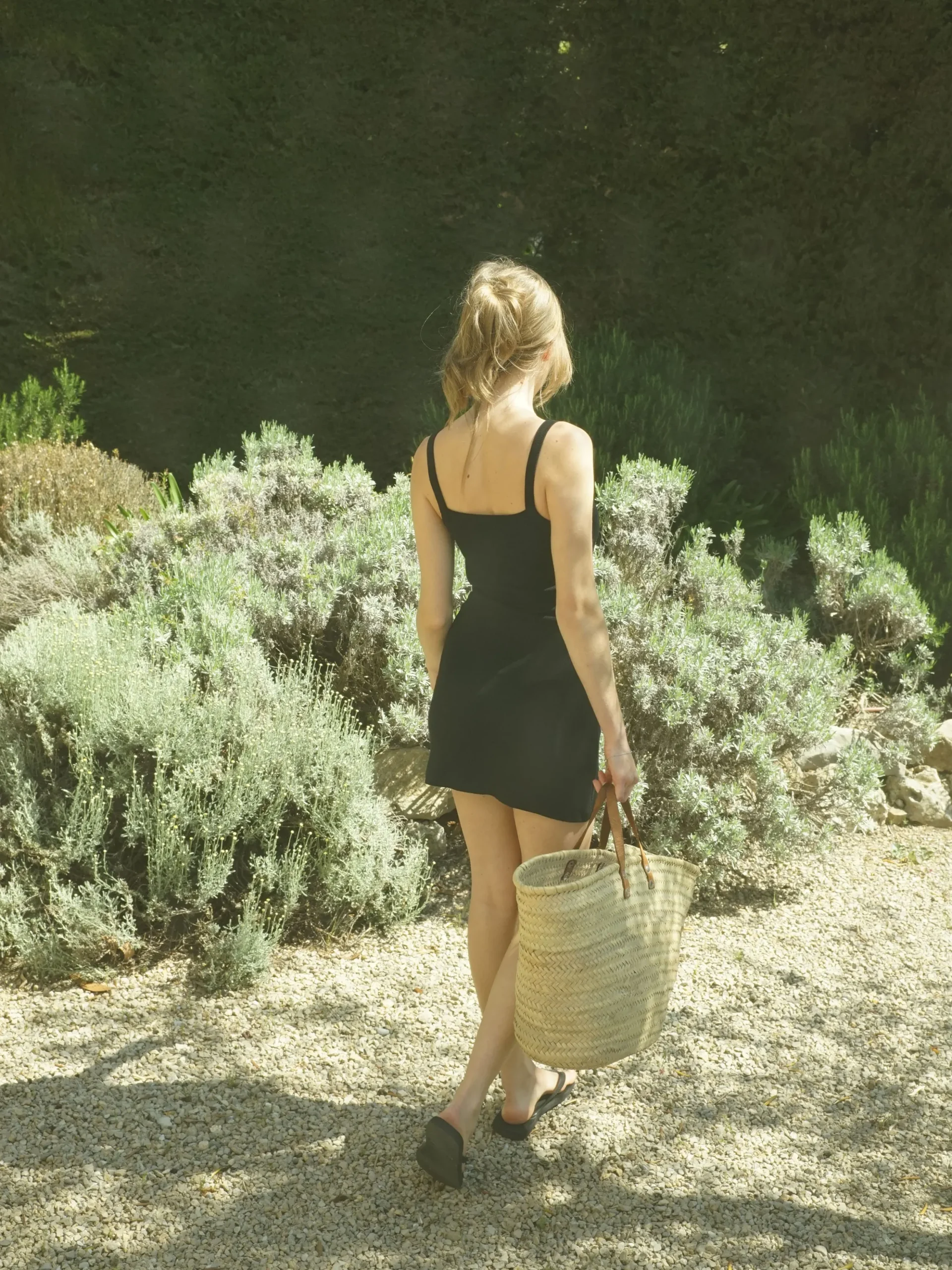 Djerf Avenue Daily Tank Dress Ribbed Black Online