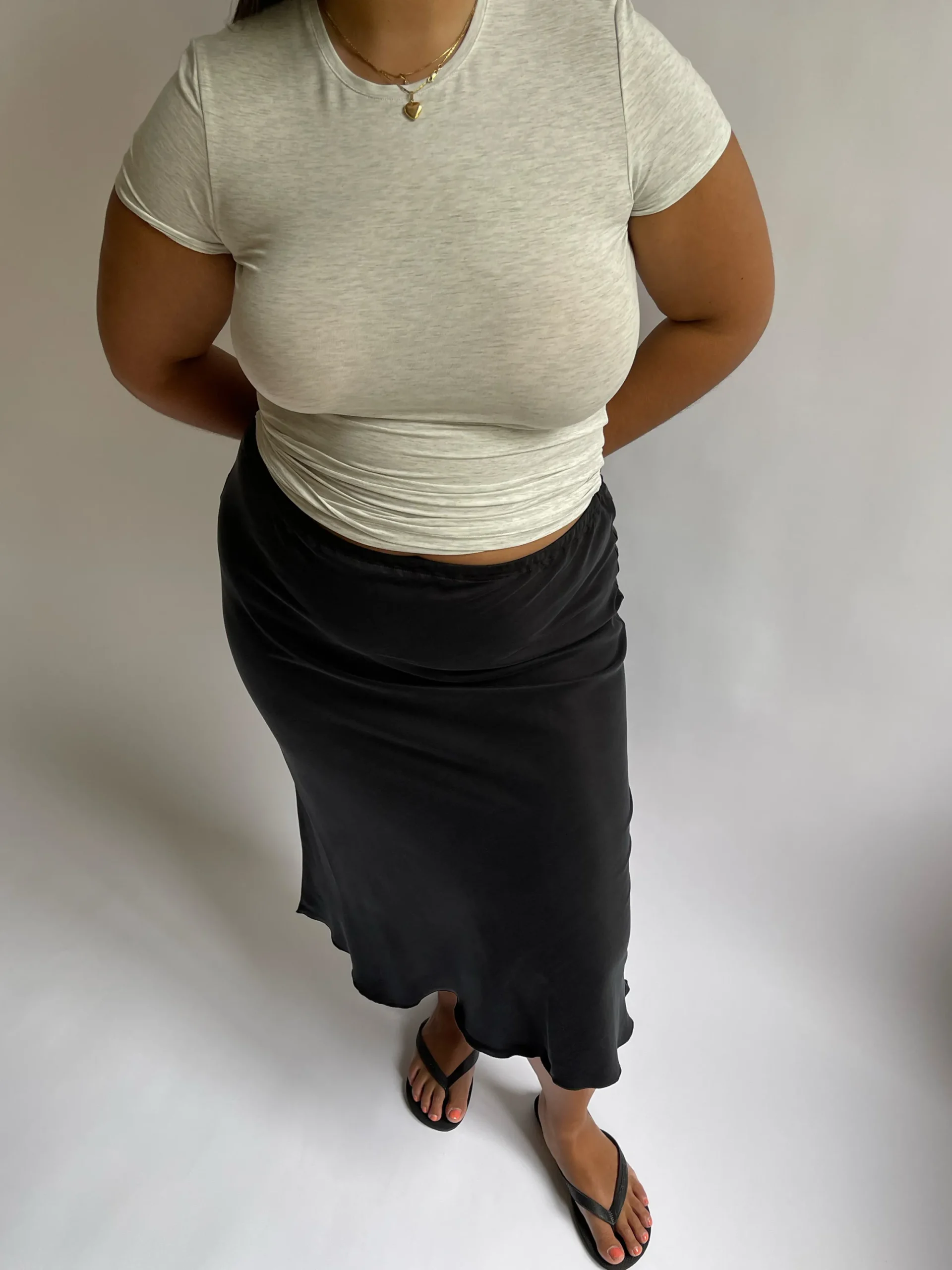 Djerf Avenue Daily T-Shirt Gramelerad Best