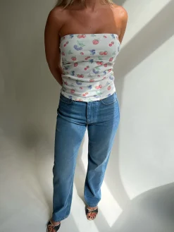 Djerf Avenue Daily Tube Top Sommarbar New