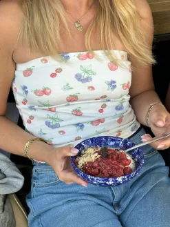 Djerf Avenue Daily Tube Top Sommarbar New