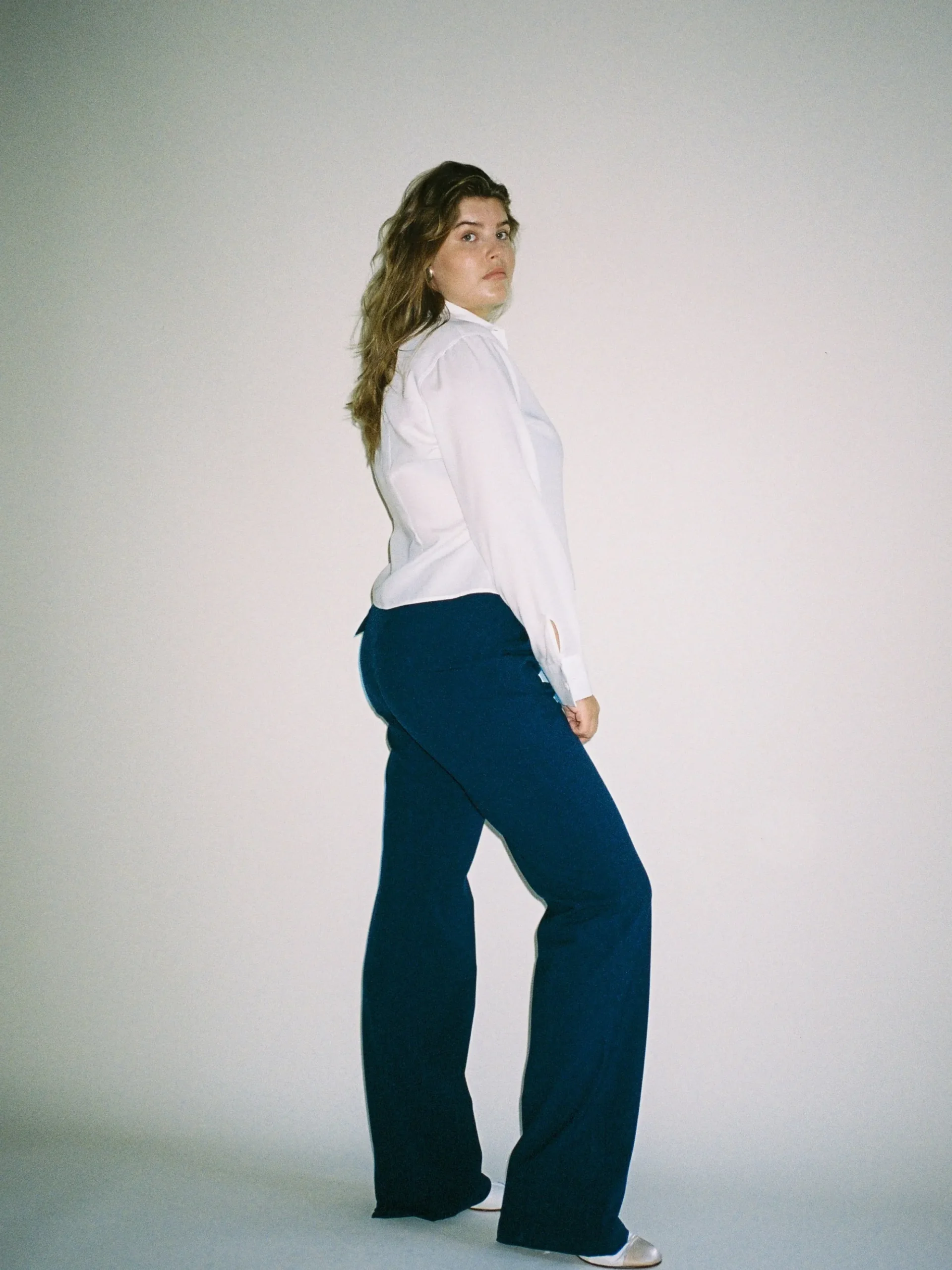 Djerf Avenue Day-To-Day Pants Tall Deep Blue Discount