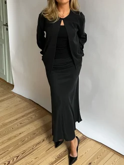 Djerf Avenue Dream Cardigan Ash Cheap