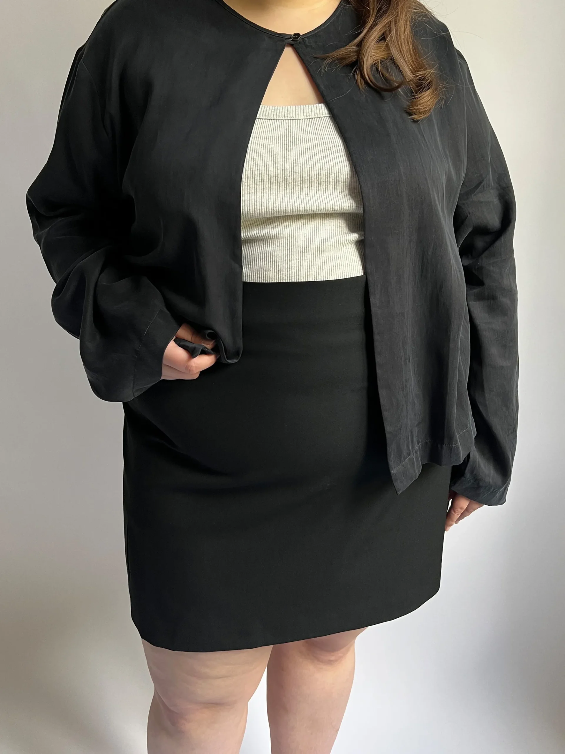 Djerf Avenue Dream Cardigan Ash Cheap