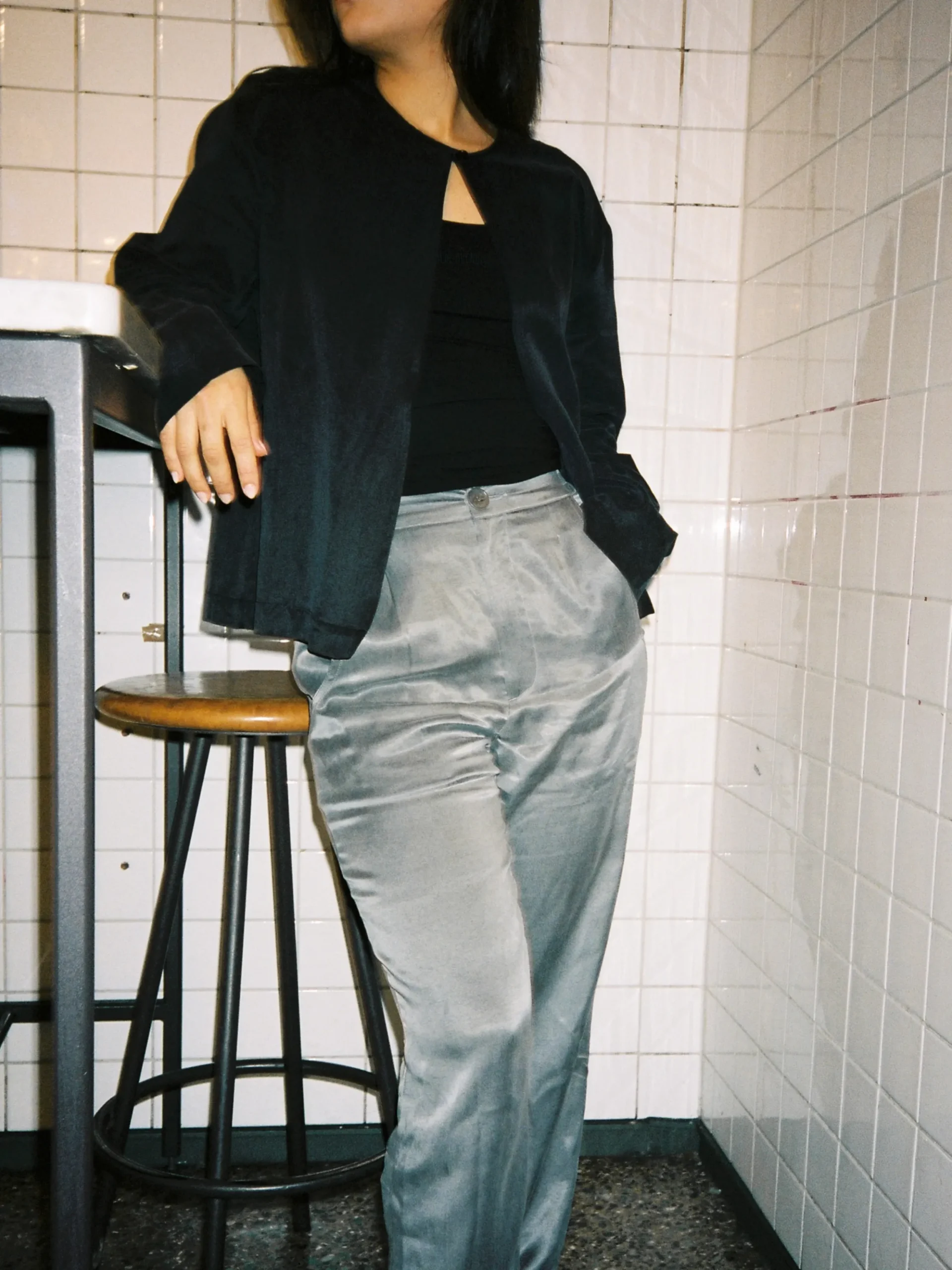 Djerf Avenue Dream Cardigan Ash Cheap