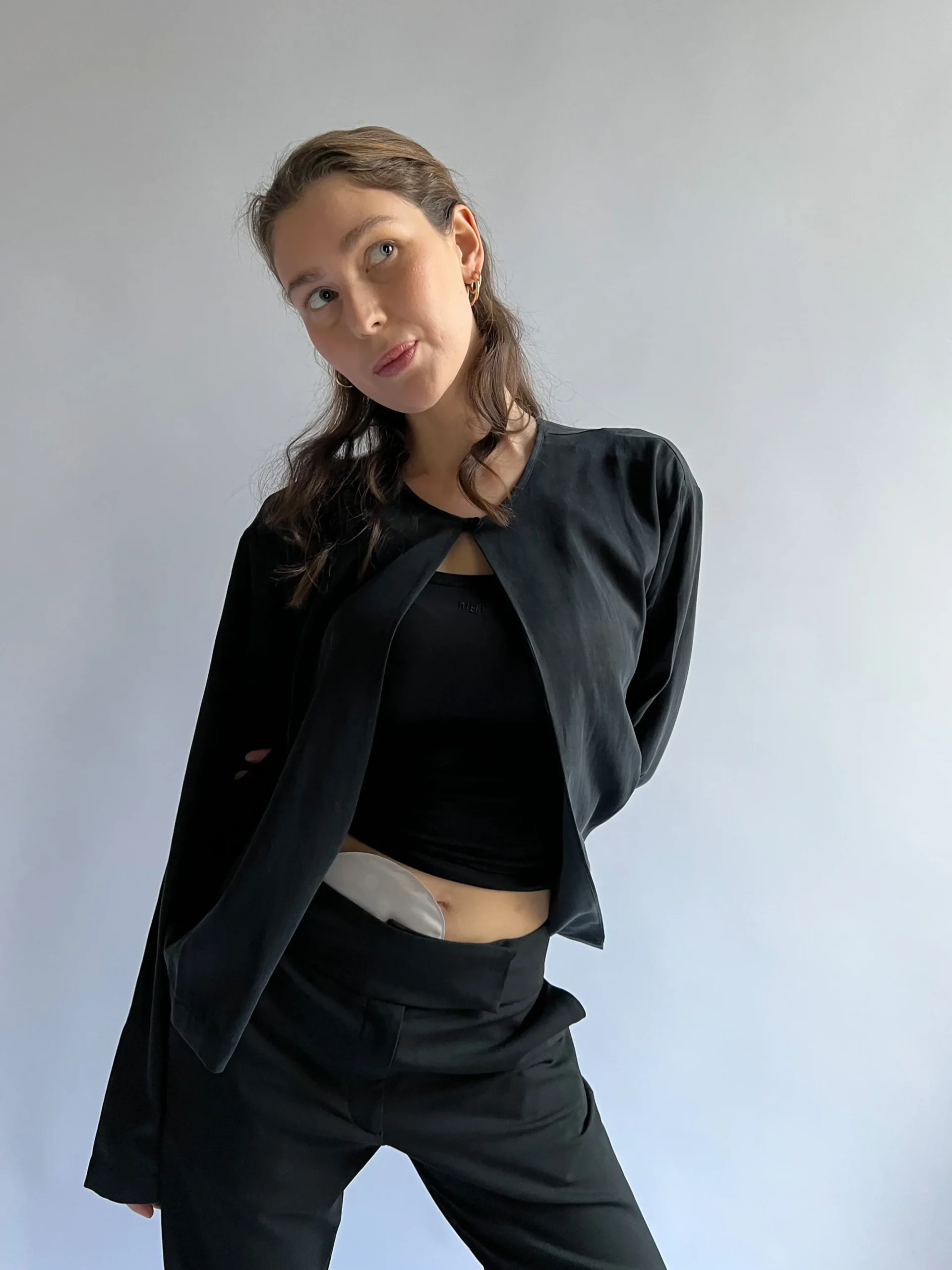 Djerf Avenue Dream Cardigan Ash Cheap