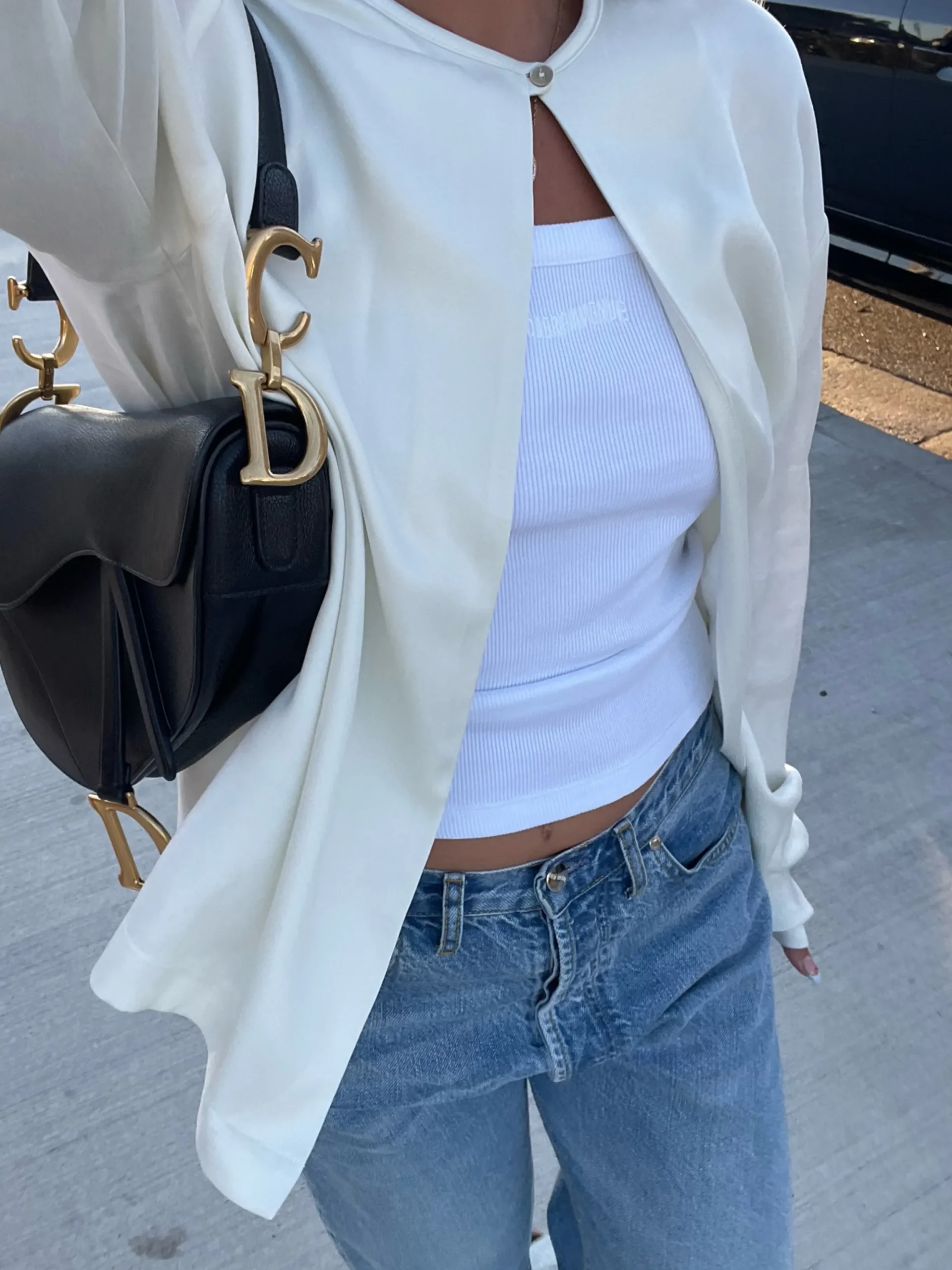 Djerf Avenue Dream Cardigan Cloud Fashion