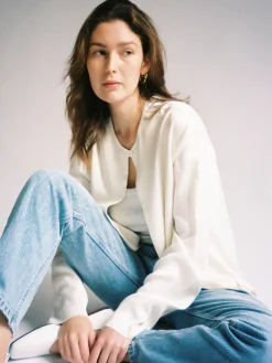 Djerf Avenue Dream Cardigan Cloud Fashion