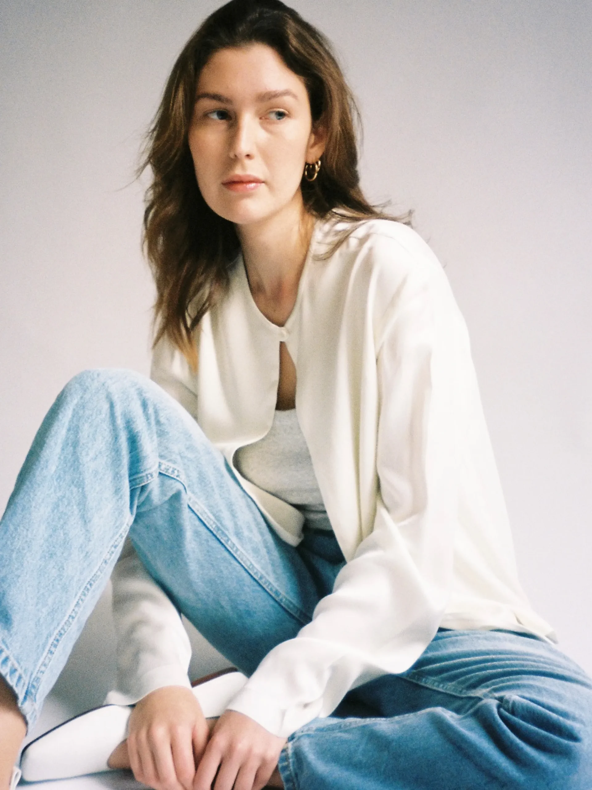 Djerf Avenue Dream Cardigan Cloud Fashion