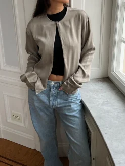 Djerf Avenue Dream Cardigan Rain Sale