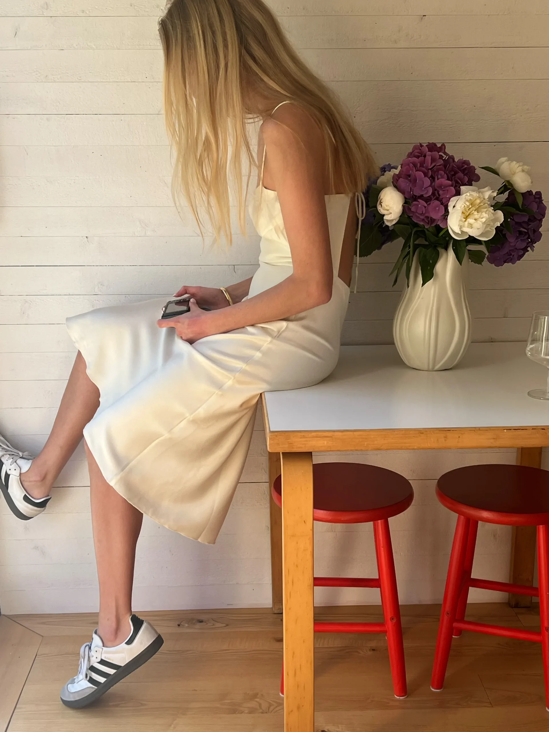 Djerf Avenue Dromklanning Midi Cloud Clearance