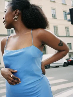 Djerf Avenue Dromklanning Midi Sky Best