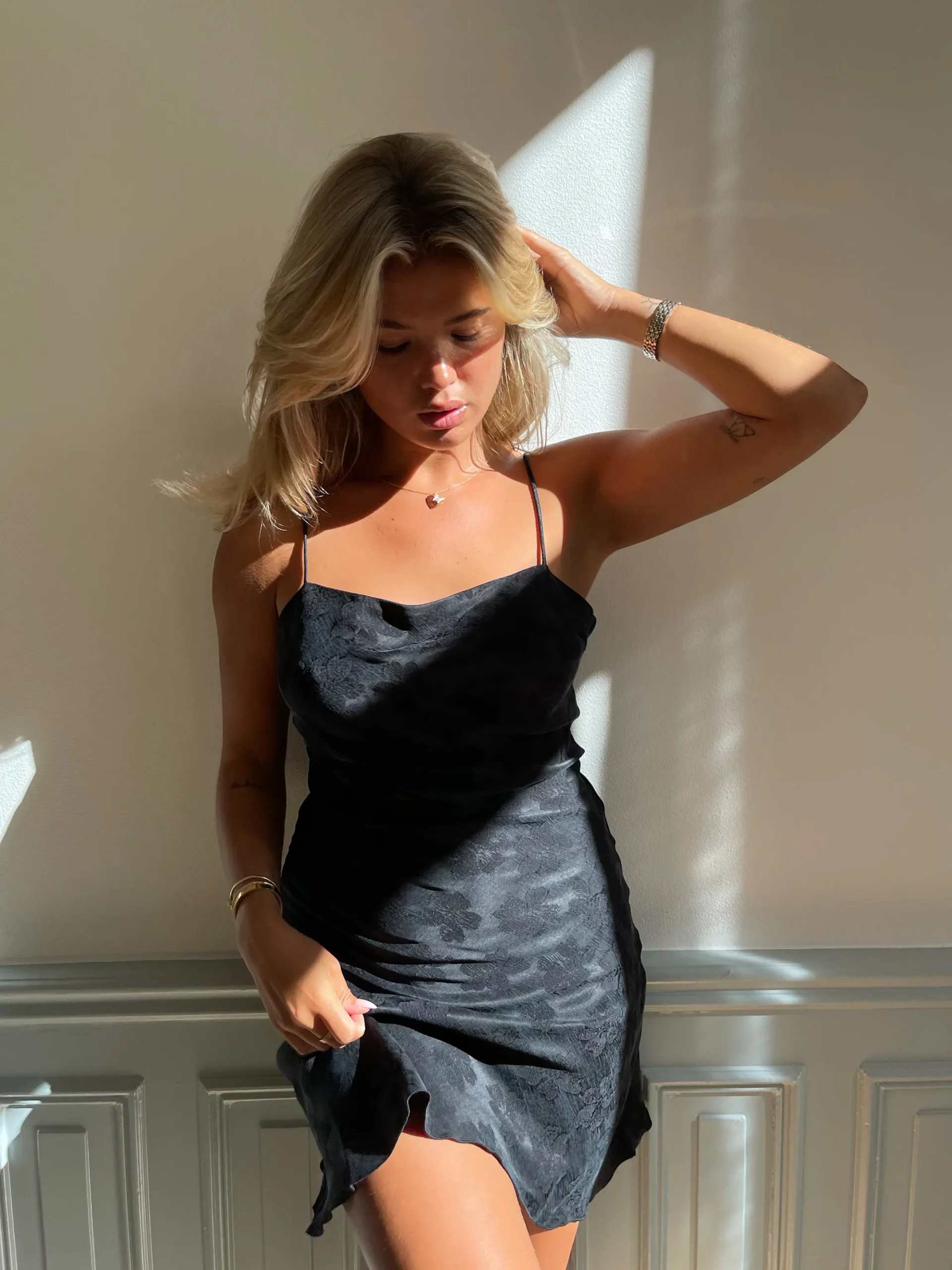 Djerf Avenue Dromklanning Mini Svart Fashion